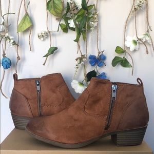 Brand New Rustic Brown Booties